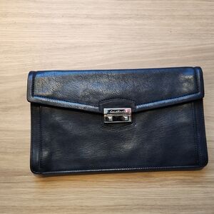 Cole Haan Black Leather Clutch